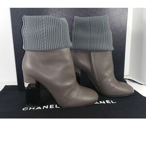 NIB ✨ Chanel Sock Boot Sz 37.5